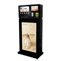 Máquina expendedora automática de perfume con pantalla táctil, kiosco de pulverización de fragancias de escritorio, dispensador de perfume