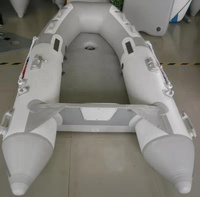 Bateau pneumatique gonflable de 2 à 3 mètres avec plancher pneumatique haute pression, léger