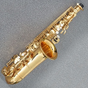 Aiersi Brand Gold Lacquer Saxophone Alto Mib Matériel en laiton <span class=keywords><strong>Sax</strong></span> Alto Instrument de musique à vent Logo personnalisé Bonne qualité au son - Product Image 2