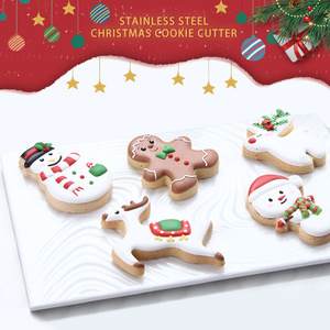 2026 Fabricantes De Personalização Cortador De Biscoitos Molde De Biscoitos De Natal Molde Cortador De Biscoitos De Aço Inoxidável Personalizado - Product Image 6