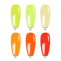 ICE NOVA – Kit de vernis gel 6 couleurs vives, couleurs les plus populaires, produits pour ongles, kit de vernis gel couleur pour salon, OEM/ODM