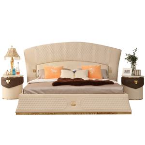(CZ-BD31) moderna, última moda, conjunto de muebles de cuero para camas, cama de lujo de estilo italiano - Product Image 2