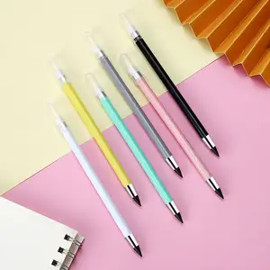 נצחי עיפרון אינסופי טכנולוגיה Inkless מתכת קסם עפרונות מחיק עיפרון לבית משרד בית הספר