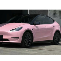 Vente en gros d'enveloppe de voiture en PET TPU moulé super brillant cristal Sakura Blossom 1. 52X1.8 M/5X60FT rouleau complet taille directe d'usine
