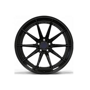 Jantes forgées sur mesure en 2 parties, alliage d'aluminium, 17 18 19 20 21 22 pouces, 5x112, décalées, concaves profondes, G80 M3 G82 M4 Mercedes <span class=keywords><strong>AMG</strong></span> C63 - Product Image 3