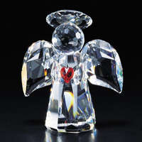 Joli modèle d'ange souvenir en cristal, pièces, pour cadeau de baptême