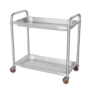 Chariot en acier inoxydable Offre Spéciale avec roues VICTORY Chariot d'équipement de restauration en inox pour hôtels et restaurants - Product Image 6