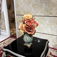RUI SEN – petite table basse de luxe française, table d'angle carrée en bois massif sculpté, style néoclassique, meubles de Villa