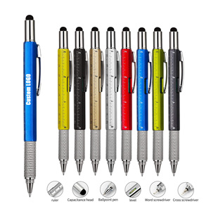 Bolígrafo único 6 en 1 Tactical Tech Multi Tool PEN para regalos del Día del Padre Regalos de oficina Profesor Novio Regalos Hombres Cool Gadgets - Product Image 1