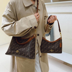 กระเป๋าโท้ทวัสดุ PU สำหรับสุภาพสตรีทันสมัย กระเป๋าถือแบรนด์เนมสุดหรู เหมาะสำหรับการใช้งานในชีวิตประจำวัน - Product Image 4