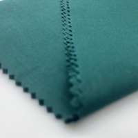 Vente en gros de textiles en stock, tissus unis peignés en toile 100% coton pour vêtements de travail, vêtements uniformes et costumes