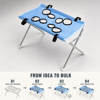 Table de toilettage pliable pour animaux de compagnie |   Cadre en acier inoxydable avec dessus en maille à séchage rapide |   Équipement de toilettage pour animaux de compagnie sur mesure OEM ODM