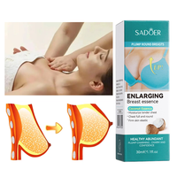 Crème Hydratante et Éclaircissante Végétalienne Naturelle à la Noix de Coco pour l'Augmentation et le Raffermissement des Seins, Marque Privée