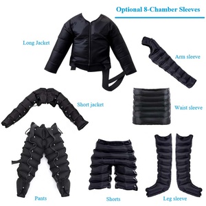 Bottes de compression d'air à 8 chambres de qualité médicale VU pour le <span class=keywords><strong>drainage</strong></span> <span class=keywords><strong>lymphatique</strong></span>, soulagement de l'œdème et des gonflements des jambes - Product Image 6