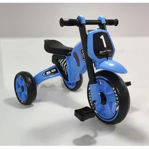 2023 produzione piuttosto calda di bici per bambini con 3 ruote 10 "triciclo con telaio in acciaio 2-6 anni bici per bambini