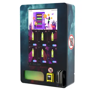 Wholesale custom made new design self service adult product wall mounted vending machine with age verifier