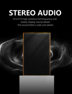 Ihomelife อุปกรณ์เครื่องเสียงระบบแอนดรอยด์สำหรับมืออาชีพ & ลำโพงไร้สาย300วัตต์อุปกรณ์คุณภาพสูงพร้อมระบบคาราโอเกะ Wi-Fi แบบ3ช่อง - Product Image 5