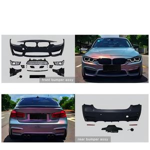 Kit Carrozzeria F30 <span class=keywords><strong>a</strong></span> F80 per BMW F30 <span class=keywords><strong>M3</strong></span> Kit 2013-2018 Minigonne Laterali Tubo di Scarico Cofano Parafango Spoiler Griglia F30 <span class=keywords><strong>M3</strong></span> Kit Carrozzeria - Product Image 4