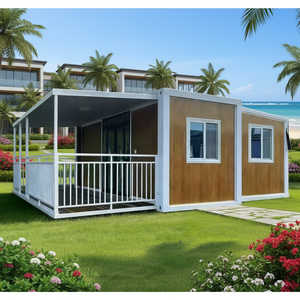 <span class=keywords><strong>Maison</strong></span> conteneur pliable haut de gamme - Aménagement 3 chambres avec salles de bain privées pour sites de glamping - Product Image 1