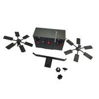 Système de feux d'artifice électroniques à télécommande pour fontaines de scintillances, idéal pour les spectacles de Noël, les mariages en intérieur, en plastique