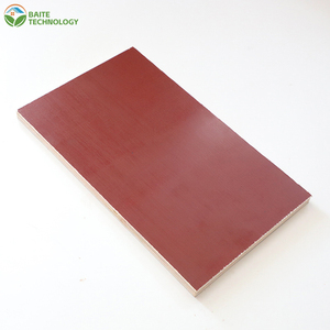 Panneau rouge moderne à revêtement phénolique pour chantier extérieur Petit projet de construction en bois Coffrage Panneau adhésif en bois - Product Image 4