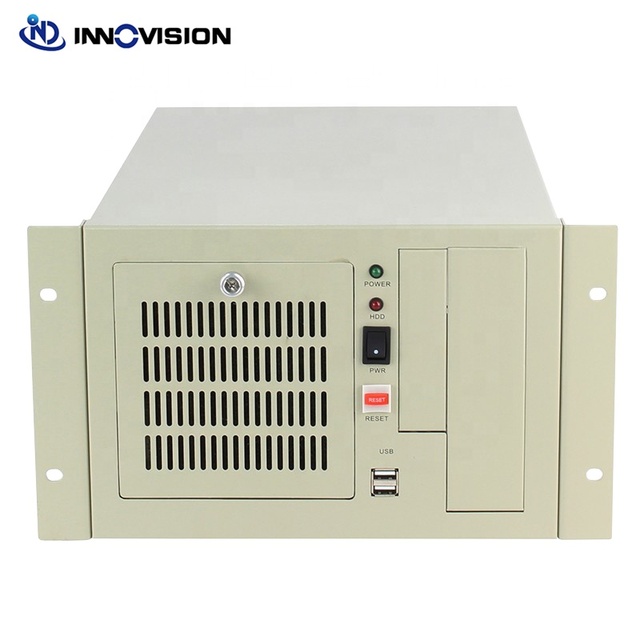 Factory Customization Available Desktop or Wallmount Industrial Computer Chassis Support 7 Slots SBC Board IPC4007