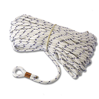 Fabricant de cordes RIOOP – Ligne d'amarrage torsadée à 3 brins en nylon/polyester la plus vendue avec œillet en nylon pour l'amarrage