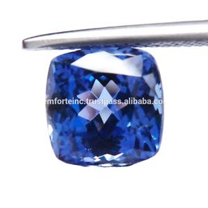 Terre Minée 100% Tanzanite Naturelle Forme Mixte Coupe Facettes Taille Calibrée Pierre de Naissance de Décembre pour la Fabrication de Bijoux - Product Image 3