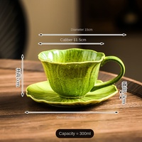Ensemble de tasses à café en porcelaine classiques de haute qualité, coffret cadeau, cadeaux d'affaires créatifs pour le petit-déjeuner, le lait, le thé de l'après-midi
