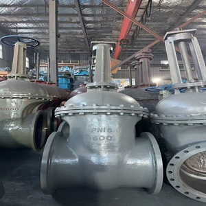 DN700 nhiệt độ cao tiêu chuẩn Nga Van cổng công nghiệp thép đúc mặt bích Van cổng - Product Image 3