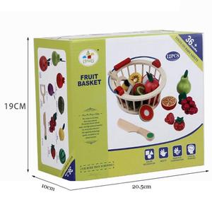 <span class=keywords><strong>Fruits</strong></span> légumes jouets de cuisine, pièces en <span class=keywords><strong>bois</strong></span>, découpe magnétique, jouets de cuisine en <span class=keywords><strong>bois</strong></span> pour enfants - Product Image 6