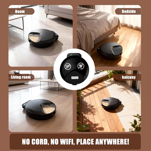 Distributeur automatique de nourriture humide pour chats et chiens avec 2 blocs de glace, en plastique, facile <span class=keywords><strong>à</strong></span> nettoyer, compatible micro-ondes, rechargeable - Product Image 2