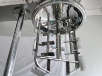 Machine de fabrication de savon liquide et de shampoing, agitateur mélangeur émulsifiant sous vide à moteur, conception verticale, pour produits chimiques, moteurs et aliments, SUS316L SUS304