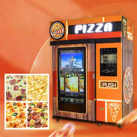 Distributeur automatique de nourriture chaude, distributeur automatique de pizzas en libre-service, distributeur automatique intelligent avec SDK, distributeur automatique de pizzas