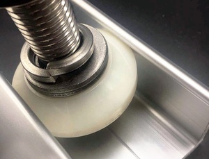 <span class=keywords><strong>Rail</strong></span> <span class=keywords><strong>de</strong></span> guidage en alliage d'aluminium, <span class=keywords><strong>porte</strong></span> <span class=keywords><strong>coulissante</strong></span> <span class=keywords><strong>pour</strong></span> chambre froide, accessoires <span class=keywords><strong>de</strong></span> <span class=keywords><strong>Rail</strong></span> en Aluminium - Product Image 6