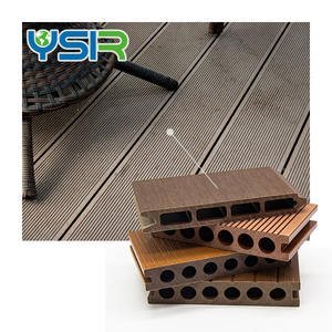 Carrelage de <span class=keywords><strong>sol</strong></span> de terrasse en bois et plastique, bricolage Wpc, idées de Design de terrasse de <span class=keywords><strong>jardin</strong></span> en acier inoxydable - Product Image 1