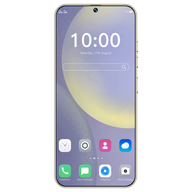S26 Ultra Smartphones 5G Amoled 6.8-Inch Full HD Screen Dual Core CPU 108MP Rear Mobile with Portable Fast Delivery LTE Cellular