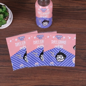 <span class=keywords><strong>Película</strong></span> de PVC Opaca Termoencogible Impresa Personalizada, Etiqueta Termoencogible para Envasado de Botellas, para Agua, Jugo, Cócteles y Latas - Product Image 1
