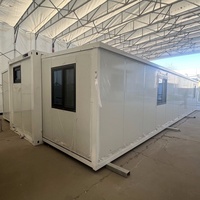 REMOTE Préfabriqué Rapidement Construit 2 3 4 Chambre Salon Pliable 20 pieds 40 pieds Conteneur Maison Maison