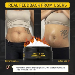 Crema Caliente Moldeadora Corporal para Adelgazar, Reafirmante Corporal, Eliminador de Celulitis, Aceite de Coco, Crema para Sudar, Potenciador de Entrenamiento - Product Image 4