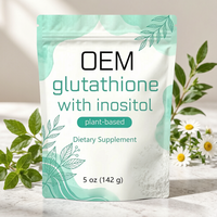 Poudre de Glutathion et Inositol – Complément Alimentaire Antioxydant 142g – Durée de Conservation 24 Mois – Service OEM/ODM Marque Privée