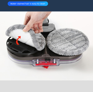 Cabezal de fregona eléctrica para suelo seco y húmedo, accesorio de cepillo para Dysons V11 V10 V8 V7 <span class=keywords><strong>V6</strong></span>, piezas de accesorios para <span class=keywords><strong>aspiradora</strong></span>, herramienta, cepillo de limpieza - Product Image 2