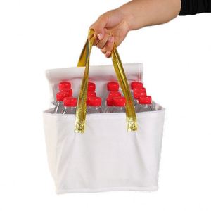 Neoprene <b>Lunch</b> <b>Box</b> Thermal Bag <b>Insulated</b> Cooler Bag Custom Cheap Reusable Aluminium Foil Food Customized Printing - Product Image 5