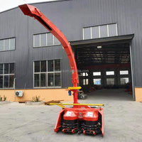 FOYA Récolteuse de fourrage pour ensilage de maïs et herbe de Napier, automotrice, montée sur tracteur, boîte de vitesses, 70-90 CV, haute capacité, largeur de travail 1,4 m