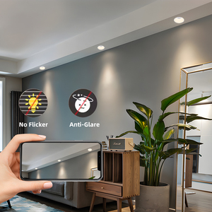 Thương mại nhôm SMD Spotlight lửa đánh giá bề mặt thông minh trimless Trần lõm dẫn ánh sáng Downlight - Product Image 2