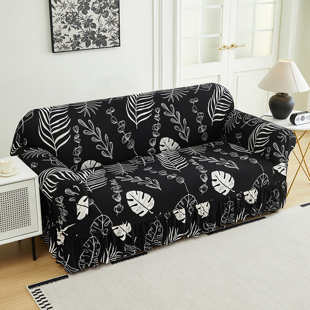 Wholesale Custom Printed Sofa Cover Universal Living Room Stretch 1 2 3 4 Seater Sofa Slipcover Cover Pet Anti-dirty Sofa Cover