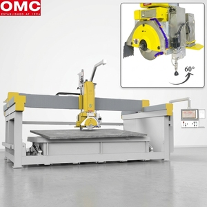 Máquina de Corte de Piedra TITAN Plus 5Jet Combinada con Sierra de Puente CNC de 5 Ejes y Chorro de Agua para Granito con Alta Precisión Automática - Product Image 1