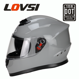 หมวกกันน็อคมอเตอร์ไซค์แบบเต็มใบ รุ่นใหม่ DOT JY-108 วัสดุ ABS ถอดซับในโฟมได้รวดเร็ว ป้องกันฝ้า ใช้ได้ทุกฤดู ได้รับมาตรฐาน DOT ลายกราฟิกดีไซน์ รุ่นหนึ่ง - Product Image 6