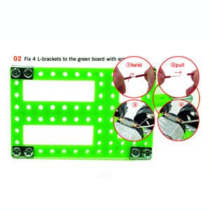 Gran oferta DIY niños educativos STEM aprendizaje Robot vehículo controlado por cable ciencia e ingeniería juguetes para niños - Product Image 5