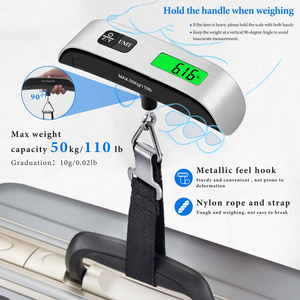 กระเป๋าเดินทางอัจฉริยะ น้ำหนัก 50 กก. พร้อมเครื่องชั่งน้ำหนักแบบพกพา - Product Image 5